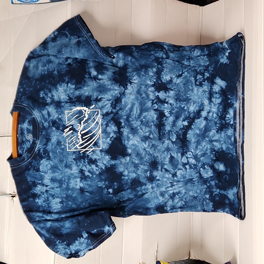 EUC Body Rags Wave Tyedye 100% cotton Men's sz M tshirt